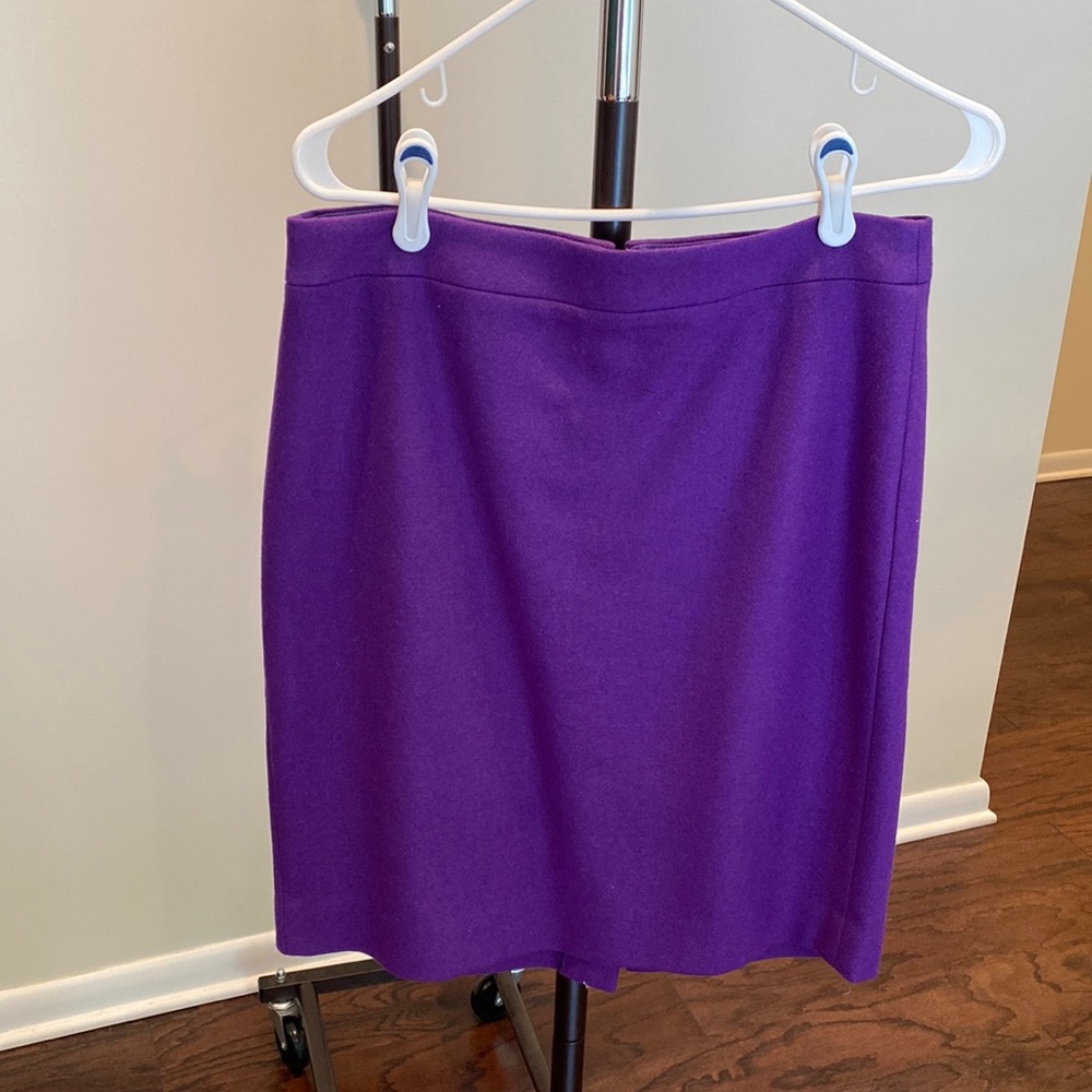 Purple pencil skirt size 6